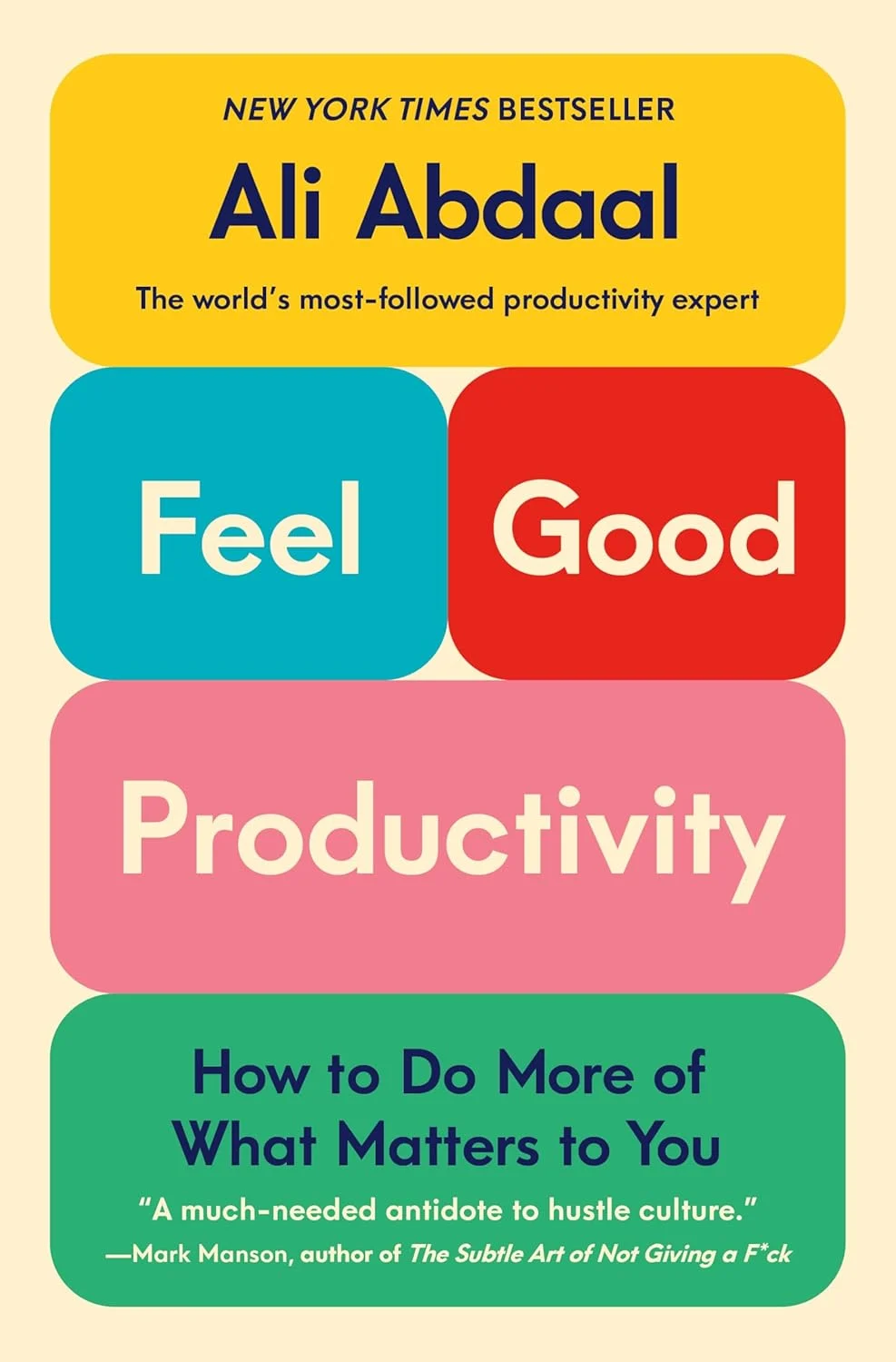 Feel-Good Productivity cover
