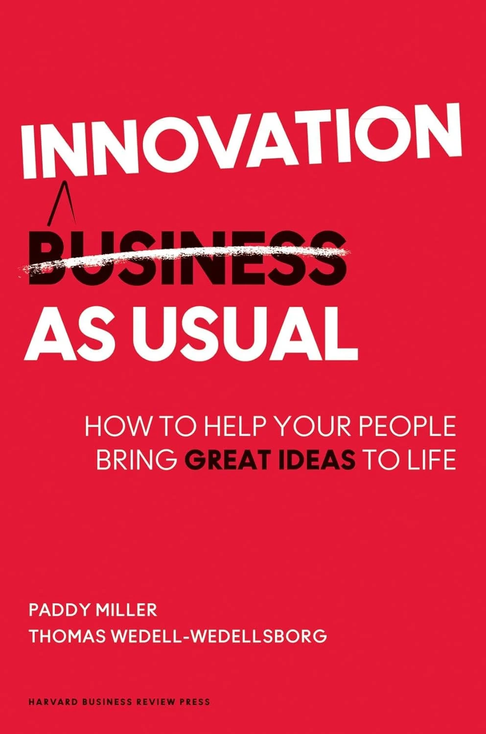 Innovation as Usual cover