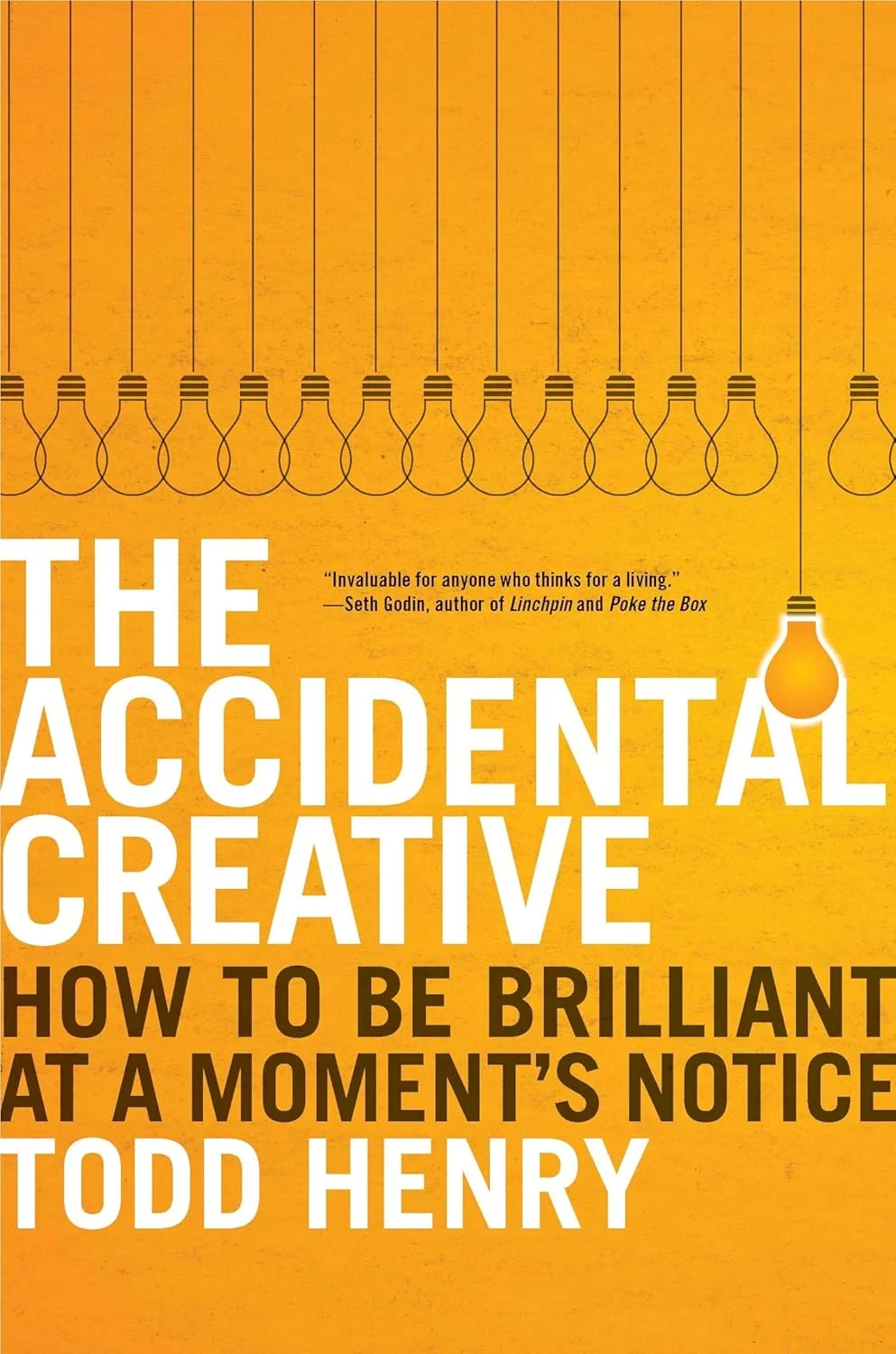 The Accidental Creative cover